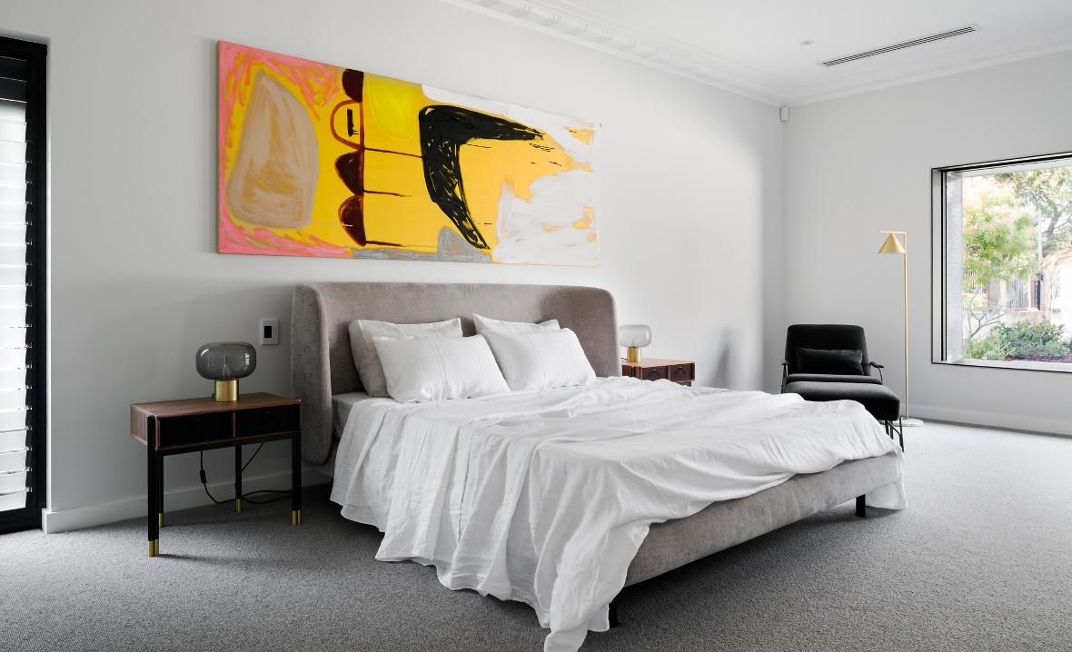 Humphrey Homes Mosman Park architect residence Elle Campbell art