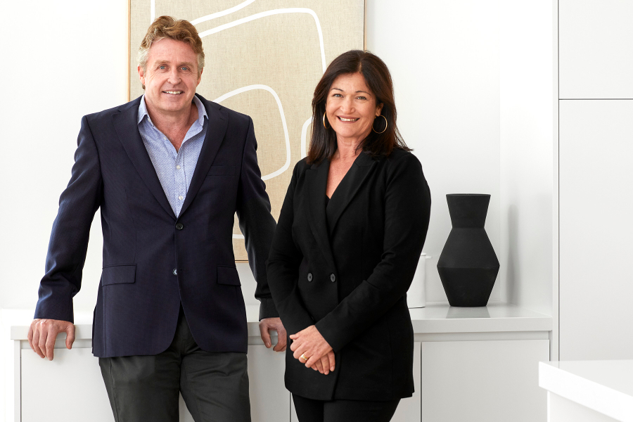 Owner/Director Dean Humphrey and in-house Architect Helen Marchesani