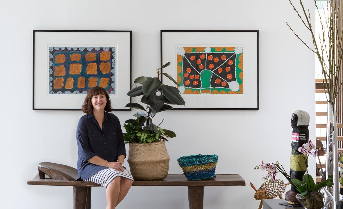 Client insider her Floreat architect home